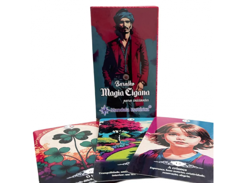 Baralho Magia Cigana para Iniciantes – Mandala Esotérica