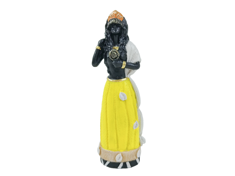 Imagem Oxum em Resina – Mini – Senhora do Amor, Riqueza e Doçura