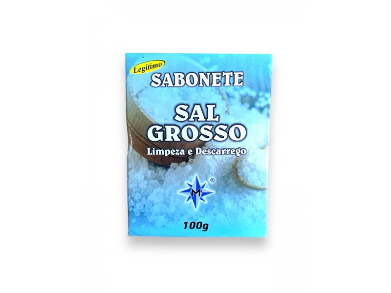Sabonete de Sal Grosso – Limpeza e Descarrego Energético
